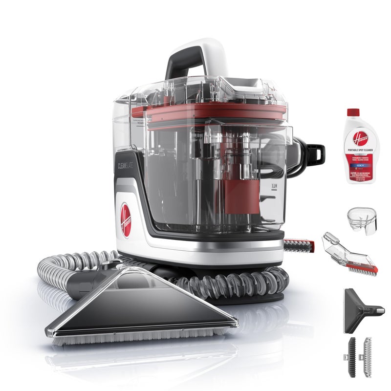 Hoover CleanSlate Plus Portable Carpet + Upholstery Spot Cleaner Machine, Powerful Suction with Versatile Tools, Pet Stain Remover, Car and Auto Detailer, Pair with Hoover Carpet Cleaner Solution - Image 1